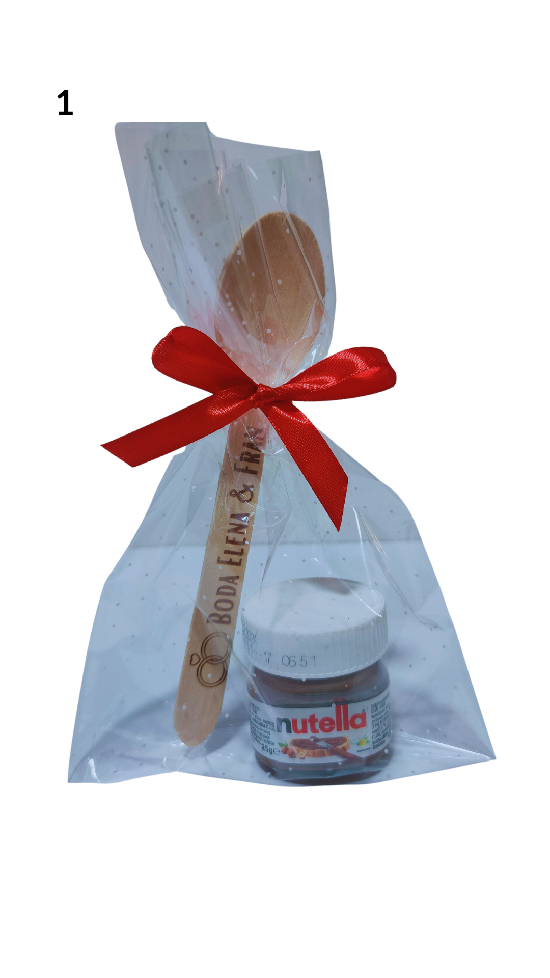 Nutella+cuchara personalizada