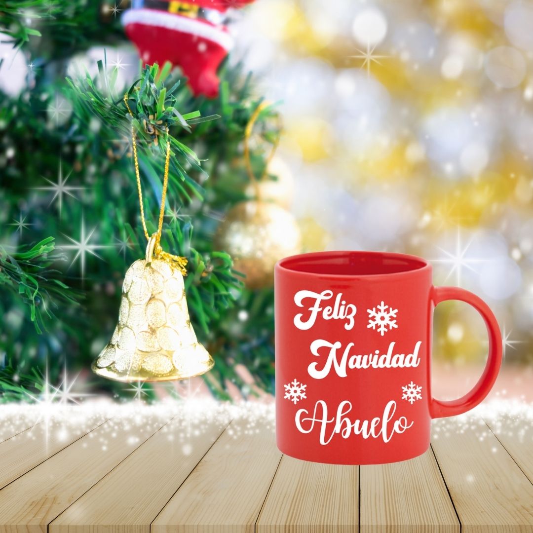 Taza navidad personalizada