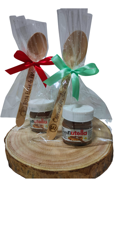 Nutella+cuchara personalizada