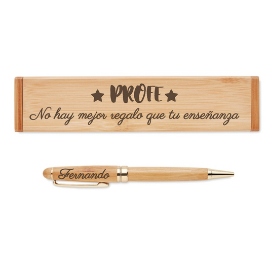 Bolígrafo personalizado profe