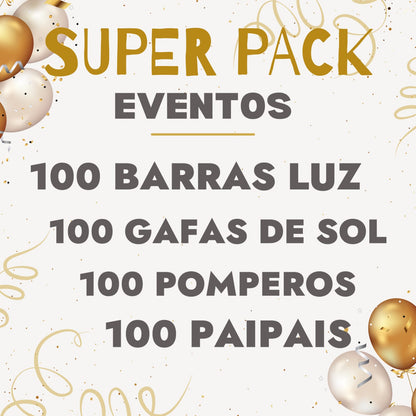 Super Pack Eventos (100 unidades)