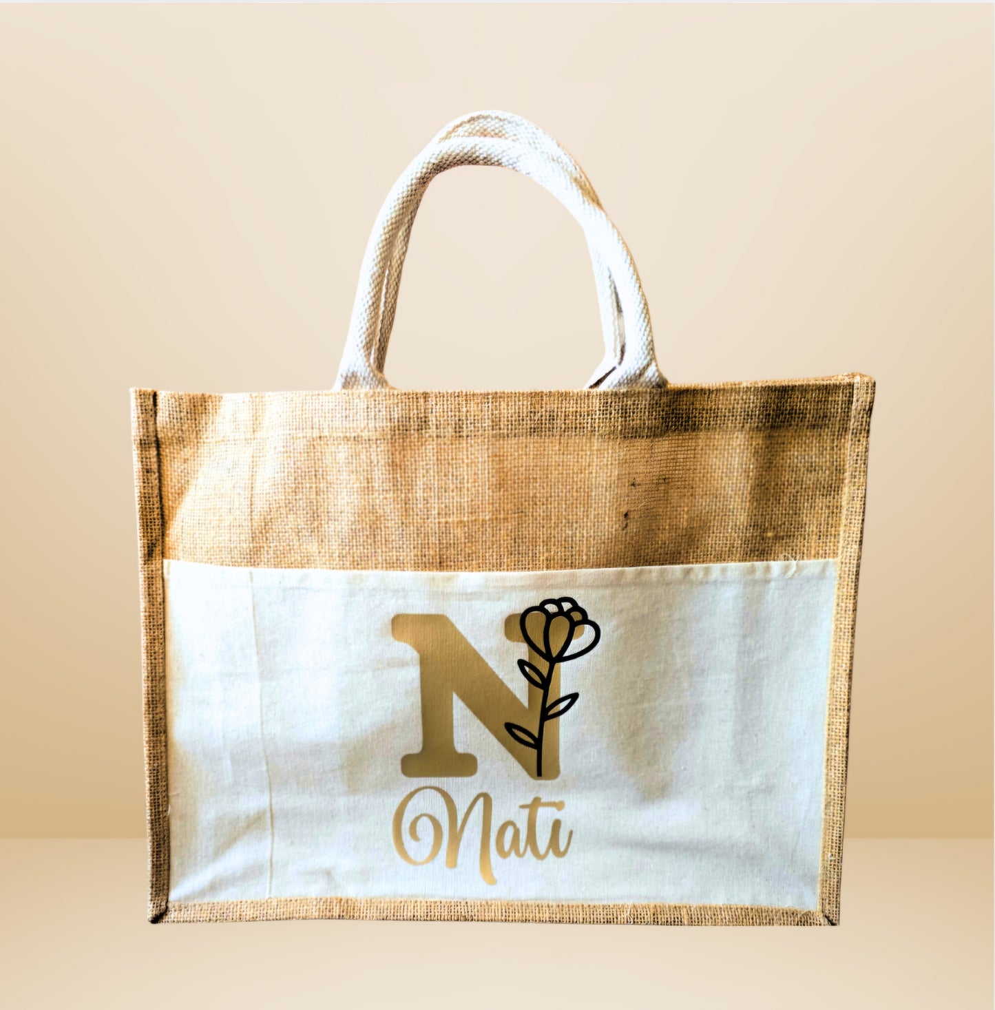 Tote bag con nombre