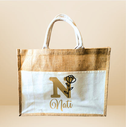 Tote bag con nombre