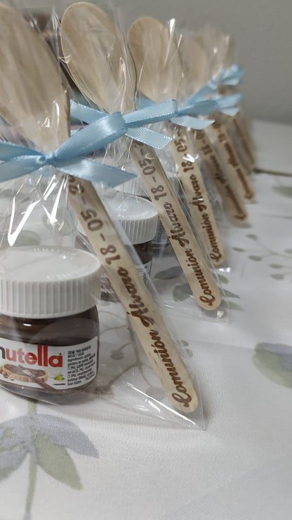 Nutella+cuchara personalizada