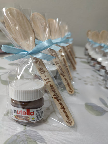 Nutella+cuchara personalizada