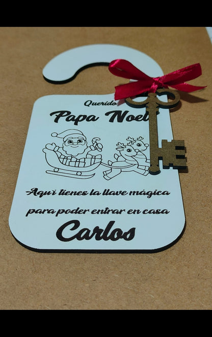 Llave mágica Papá Noel