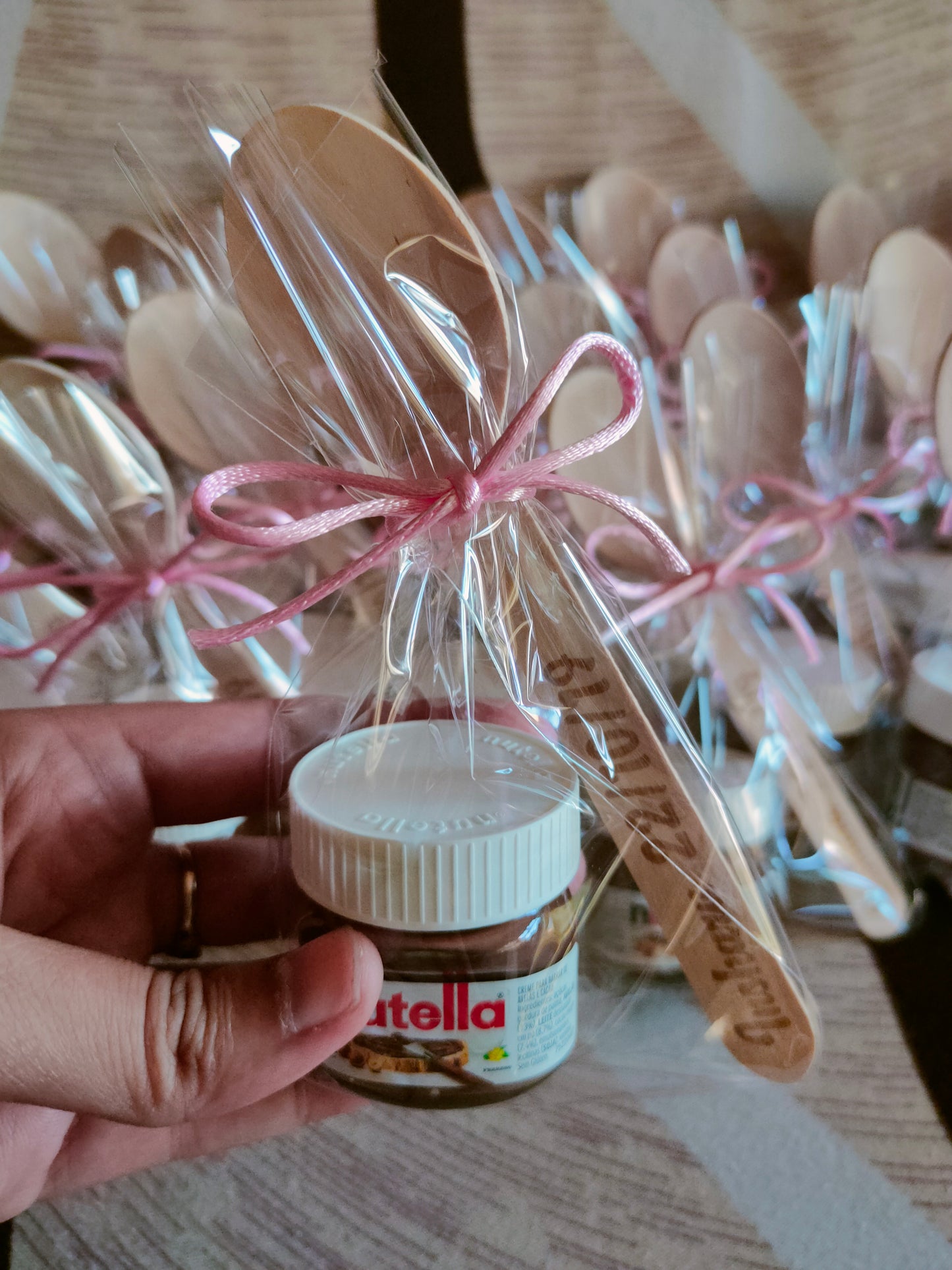 Nutella+cuchara personalizada