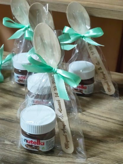 Nutella+cuchara personalizada