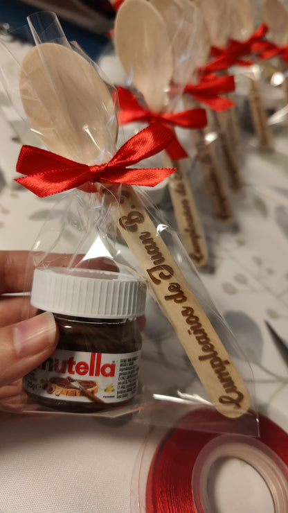 Nutella+cuchara personalizada