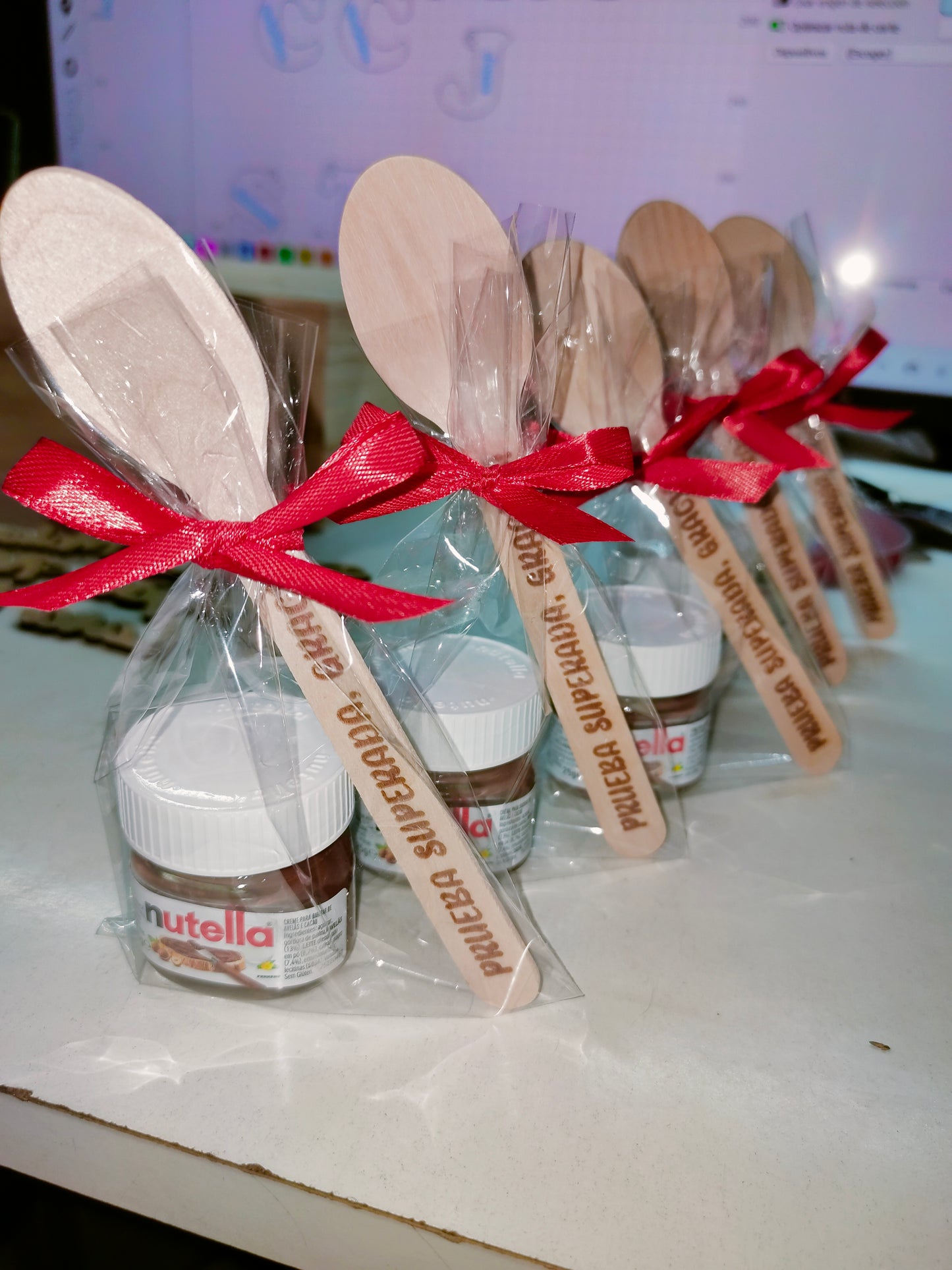 Nutella+cuchara personalizada