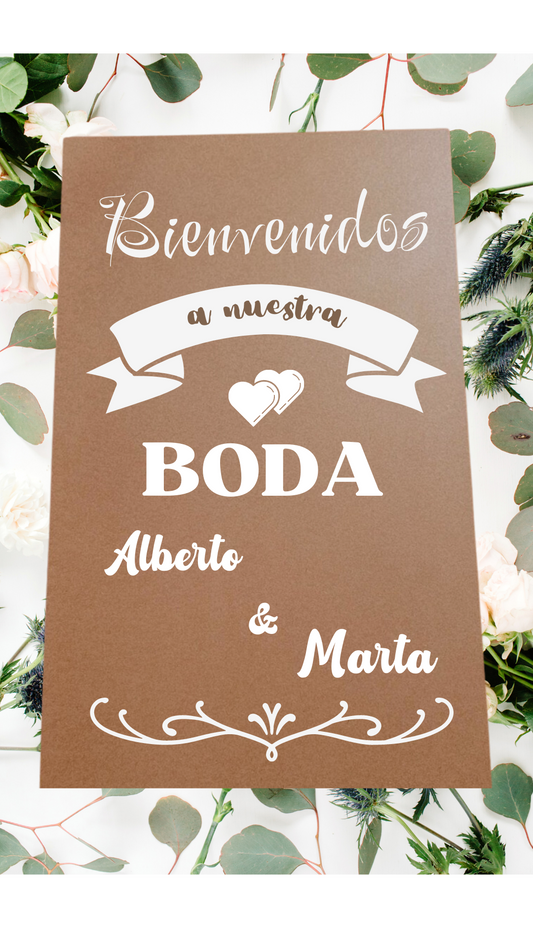 Cartel Boda