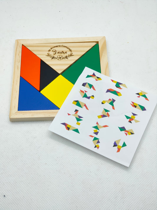 Puzzle Tangram personalizado