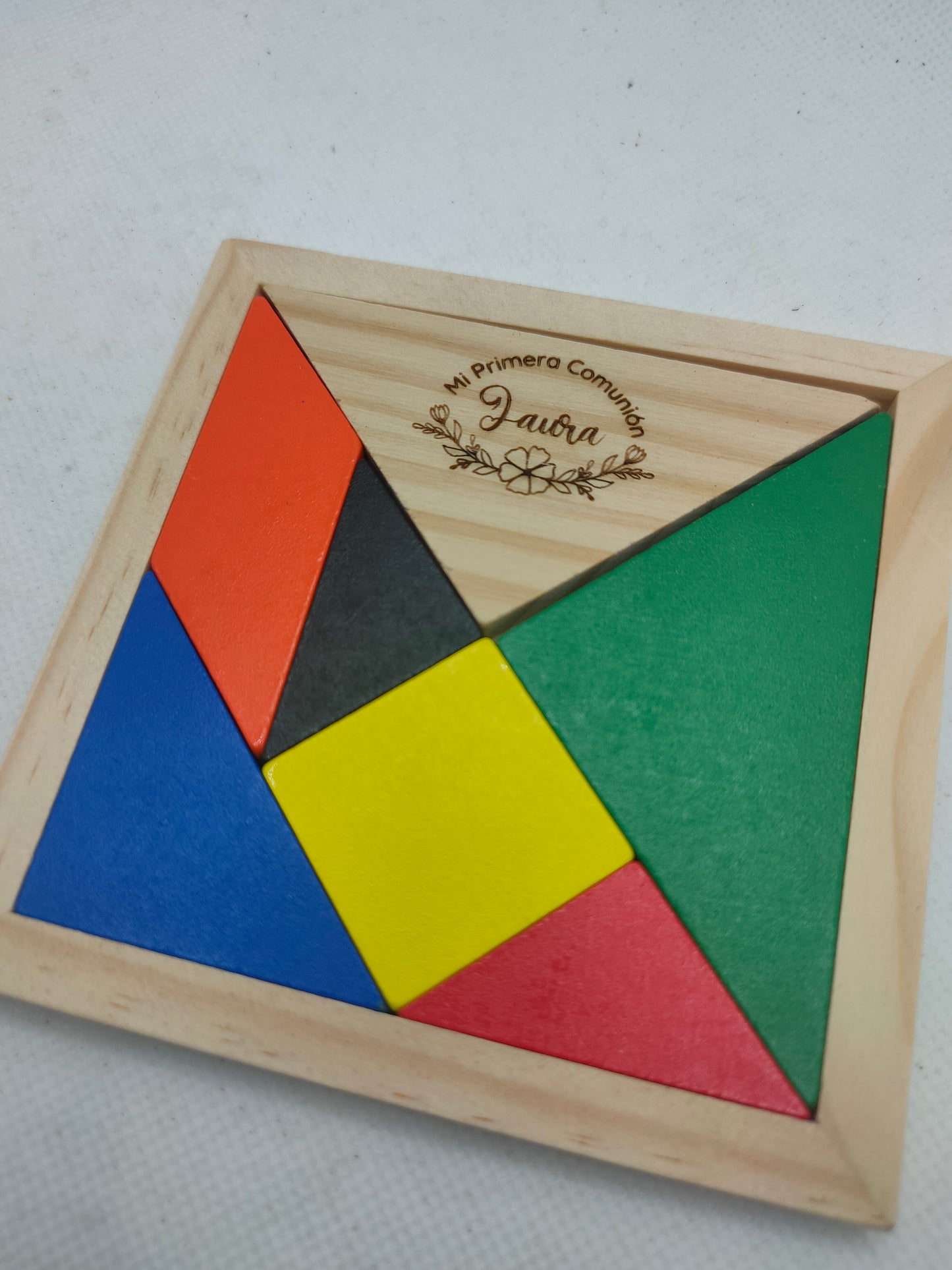 Puzzle Tangram personalizado