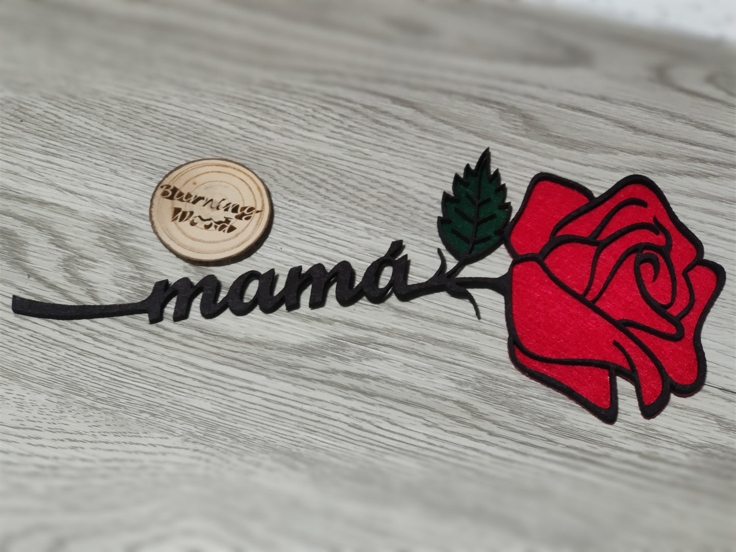 Rosa personalizada con nombre